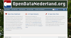 Desktop Screenshot of opendatanederland.org