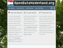 Tablet Screenshot of opendatanederland.org